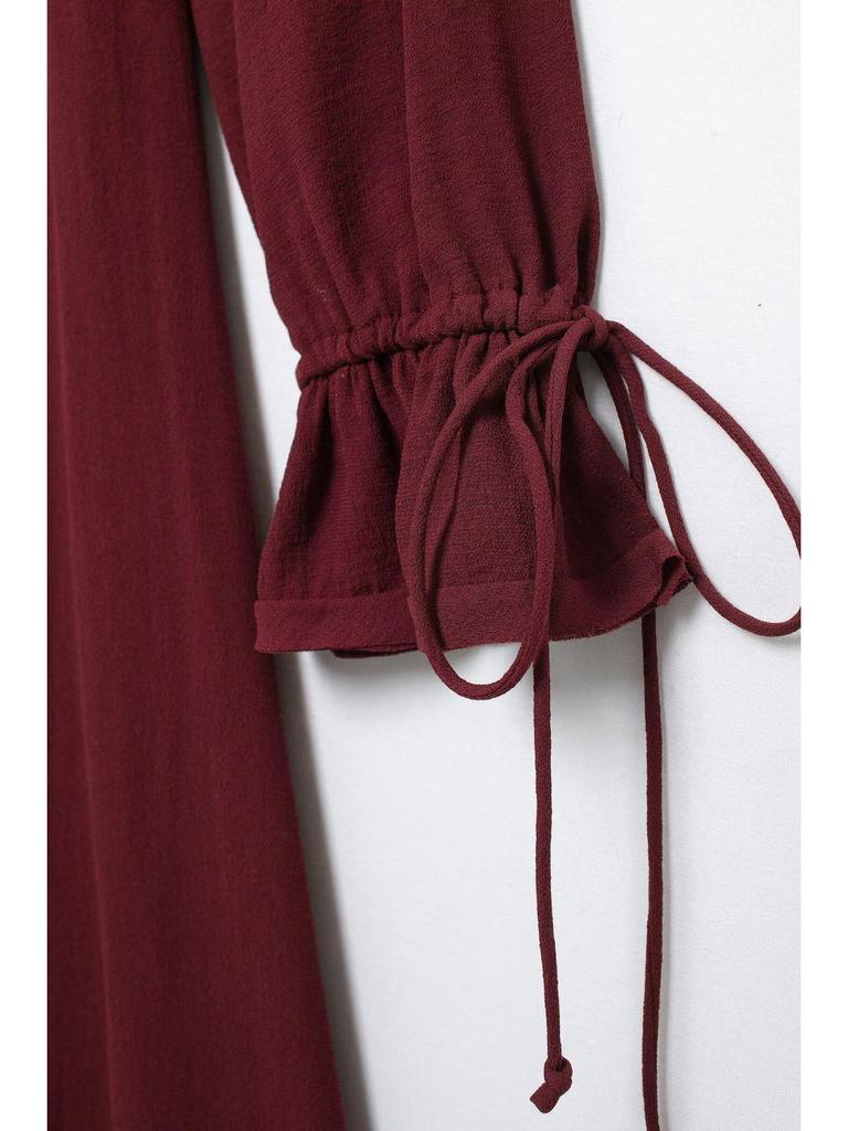 Spring 2025 European & American Women's Layered Midi Dress