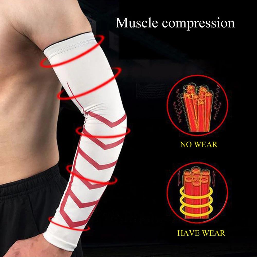 1 Pcs UV Sun Protection Arm Sleeves For Men Women Cooling Sports Sleeve Golf Cycling Football Basketball Tattoo Cover