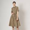 Bcbg Pintuck Shirt Dress B4m4o624
