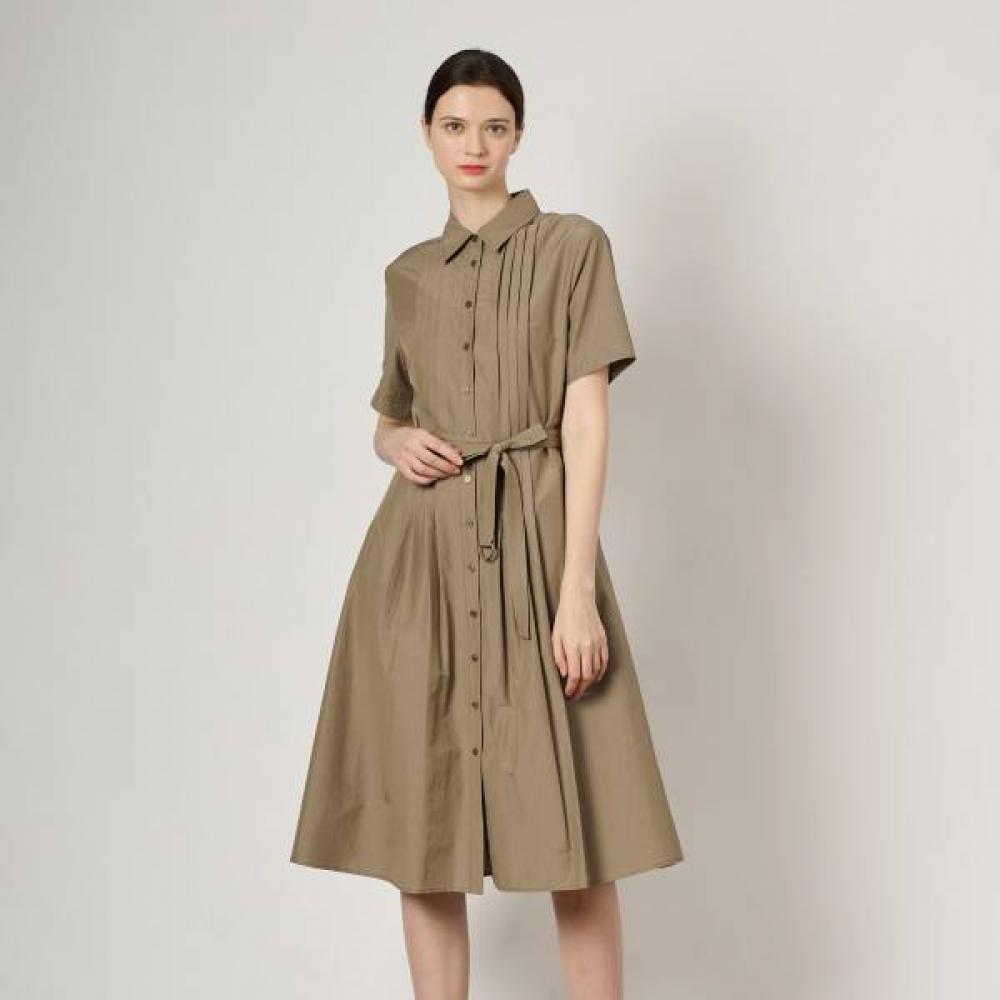 Bcbg Pintuck Shirt Dress B4m4o624