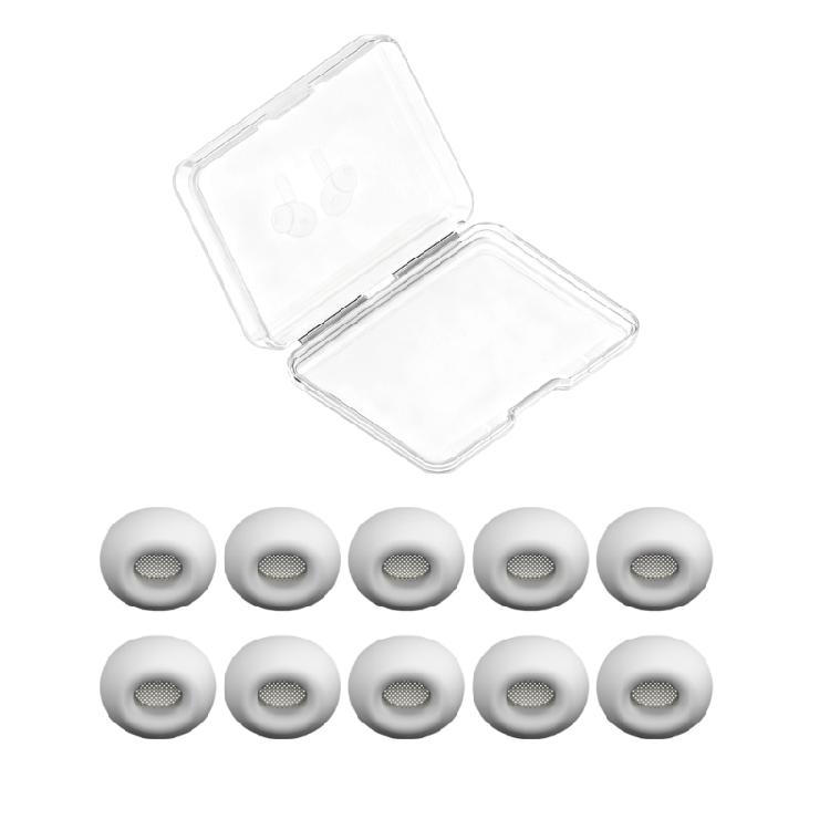 5Pair Soft Silicone Earbuds Headphone Earpads Ear Pad Cushion for Pro3 Earphone with Storage Box
