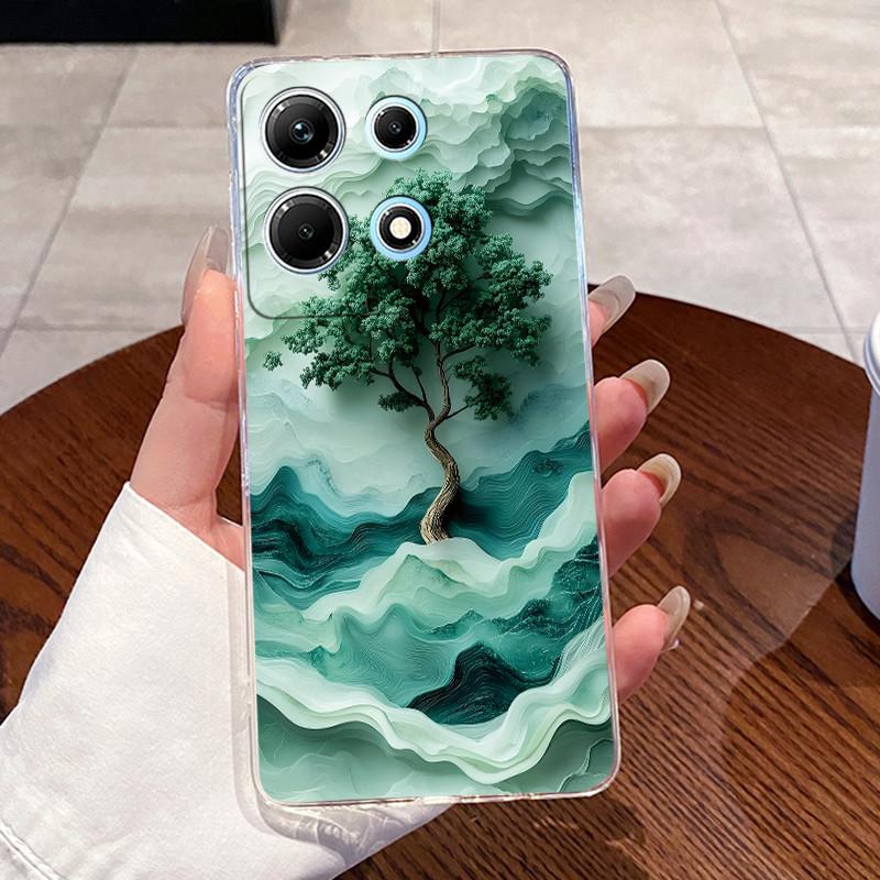 For Infinix Note 30 Case X6833B X6716B X6711 Note30 5G Lovely Cartoon Transparent Soft TPU Phone Case For Infinix Note 30 Cover