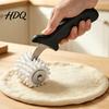 Pizza Dough Docker Roller for Punch Biscuits Hole Maker Cake Pie Professional Crust Tool Puncher Large Docker Kitchen Cookies Pastry Bread Manual