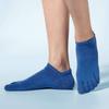 Five-finger Socks, Men's Short Breathable Socks, Spring and Summer Five-toe Socks, Cotton Socks with Separate Toes, Colored Cotton Socks