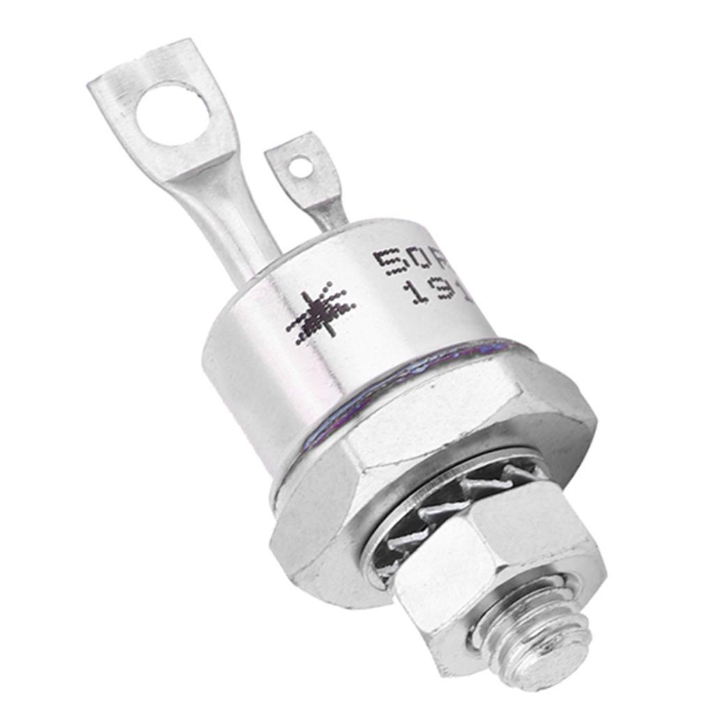 2 szt. Sterowany krzemem prostownik śrubowy Tyrystor 50RIA120 SCR do sterowania silnikiem