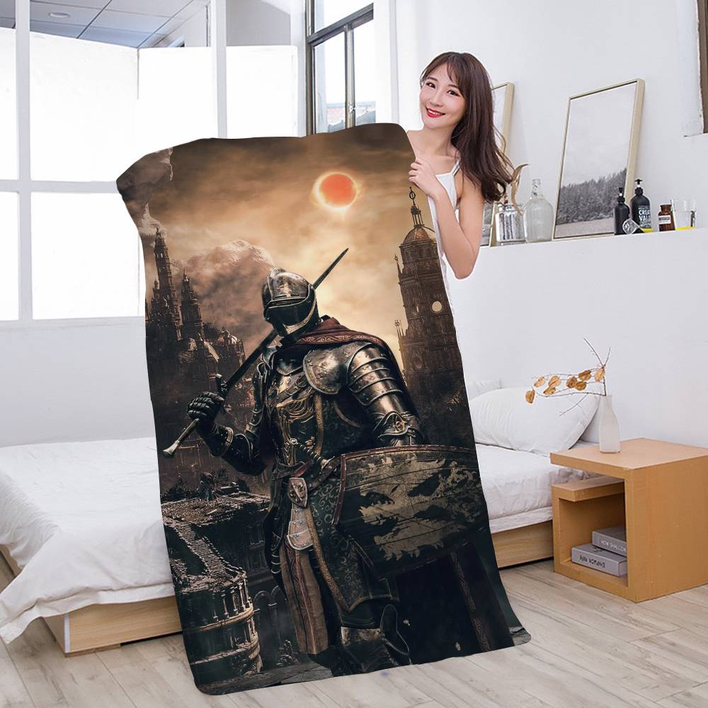 1pc D-Dark S-Souls 3 Big Microfiber Beach Towels Quick Dry Towel Sand Beach Towels Pool Towel for Travel Swim Pool Yoga