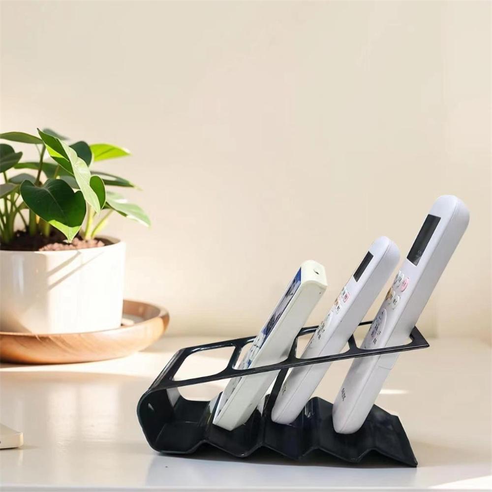 Mode 4 Grid Desktop Storage Rack TV Klimaanlage Fernbedienung Regal Platzsparende Regal Organisation Schwamm Halter