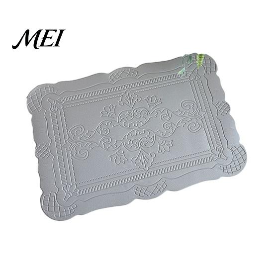 Durable Placemat Placemat, Waterproof Heat Resistant Dinner Table Mats, Non-Slip Embossed Decorative Kitchen for Dining Proof Mat