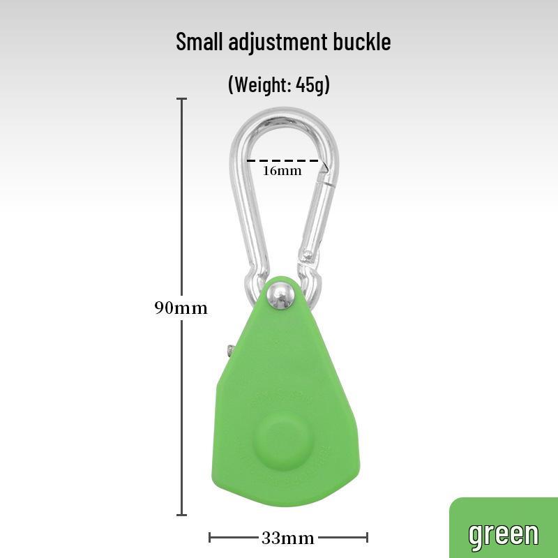 Outdoor Metal Pulley Rope Tensioner for Tent Canopy