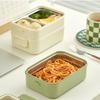 Stainless Steel Insulated Lunch Box Multiple Compartments Fashionable Safe Stainless Steel Bento Box for Students Kids