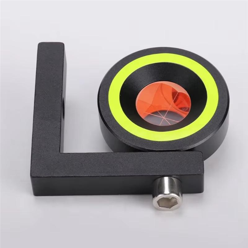 

A95I-90 Degree Mini Prism GMP104 Water Dust Proof For Leica Total Station L Bar Prism Optical Glass Reflector Right Angle чорний