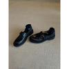 Retro Shoes, Women's Belt Buckle, One-foot Shoes, Round-toed Single Shoes