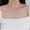 Kleine Glühbirne starkes Licht natürliche Süßwasserperle 14K Beutel Gold Halskette Schlüsselbein Halskette Temperament Damen Einfach Treffen Koreanische Version