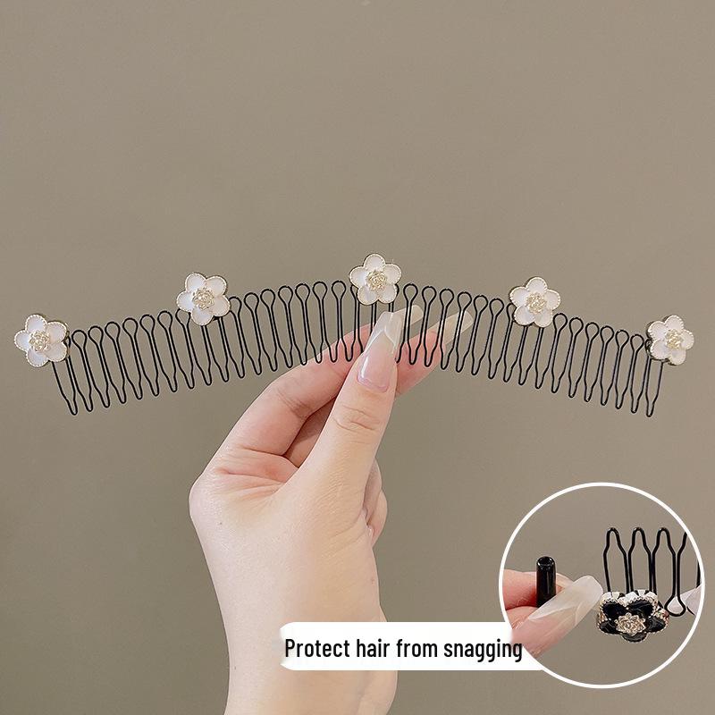 Girls' Summer Cartoon Baby Hair Comb - Gentle, Secure, Non-Damaging Hair Care Accessory