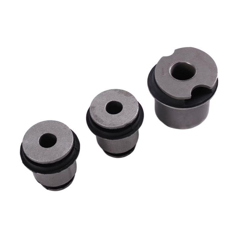 3Pcs Front Differential Bushing & Lower Crossbeam Bushing 25872770 15856421 15856422 For Hummer H3 2006-2010
