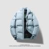 Men's Trendy Winter Stand Collar Cotton Jacket - Thick, Warm, and Comfortable Long Sleeve Sports Jacket
