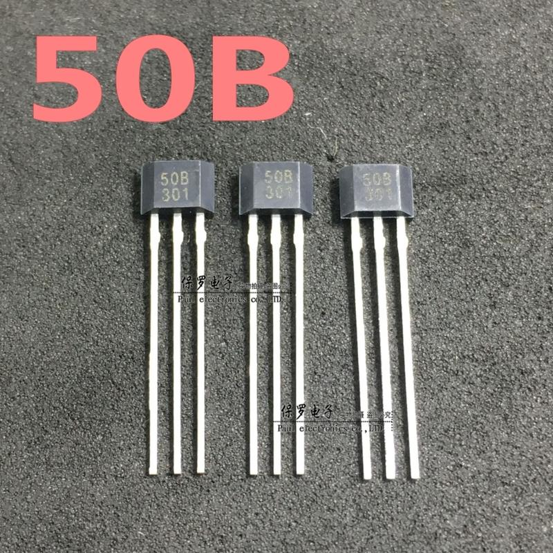 10Pcs/50B Linear Hall YS50B Sewing Machine Hall Sensor H50B Motor Speed Control Hall