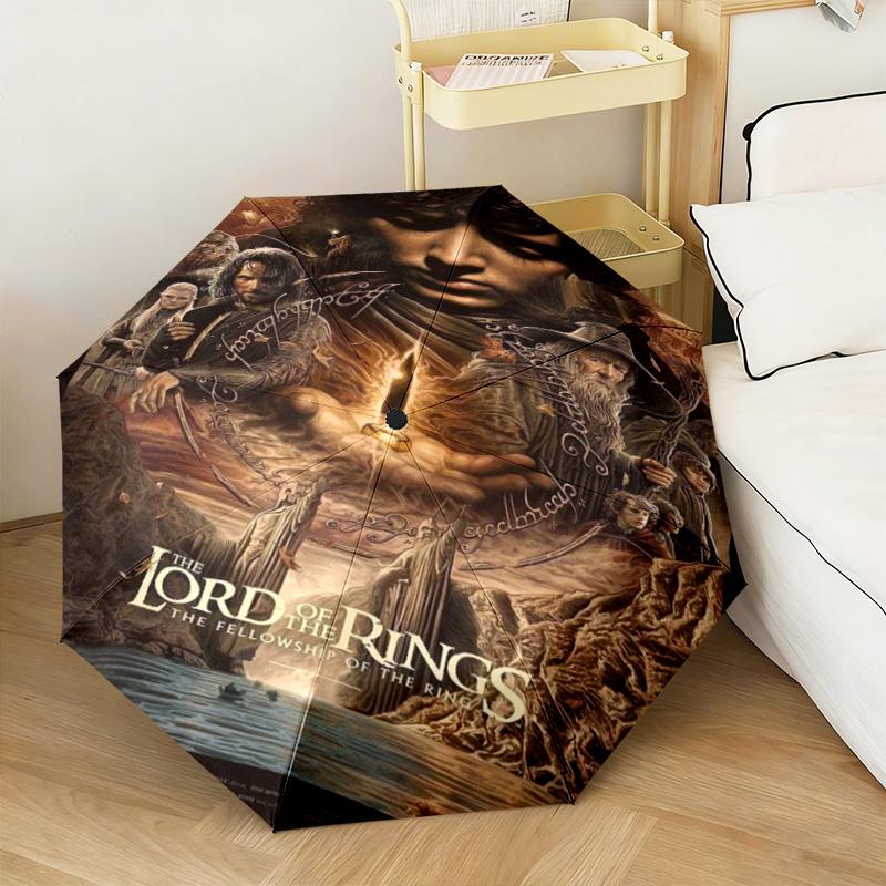 The Lord Of The Rings Automatic Umbrella - Suitable Travel Portable Umbrella Outdoor sun shading umbrella Gift Daily Essentials