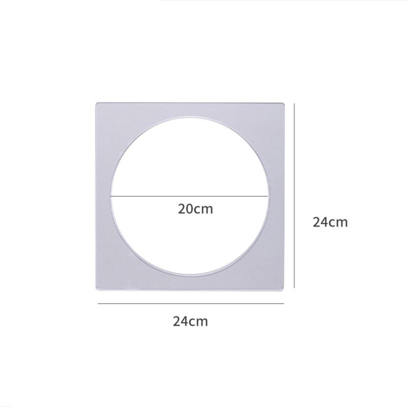 

Акриловые диски для торта, доски, многоразовые формы для торта, пластина для соскребания торта, инструмент для украшения торта, аксессуары для выпечки 15/20/22/24/26 см