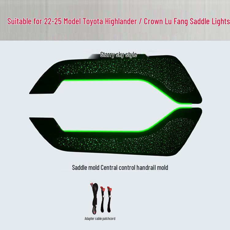 Dynamic Colorful Ambient Light for Toyota Crown Land Cruiser 14th Gen Interior