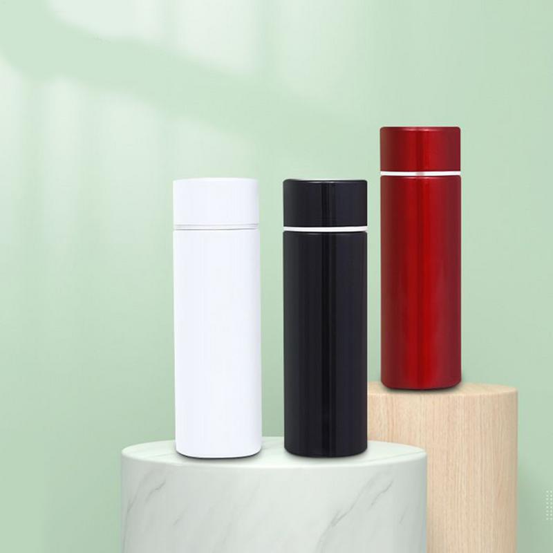 Thermische Wasserflasche Metall Thermobecher Heiß Kalt Feldflaschen Doppelwandig Edelstahlbecher Isolierte Feldflaschen Für Kinder