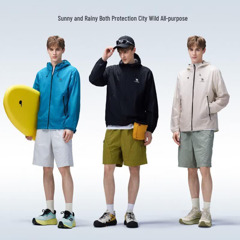 Camel A36BATR003 UPF300+ Breathable Sun Protection Jacket