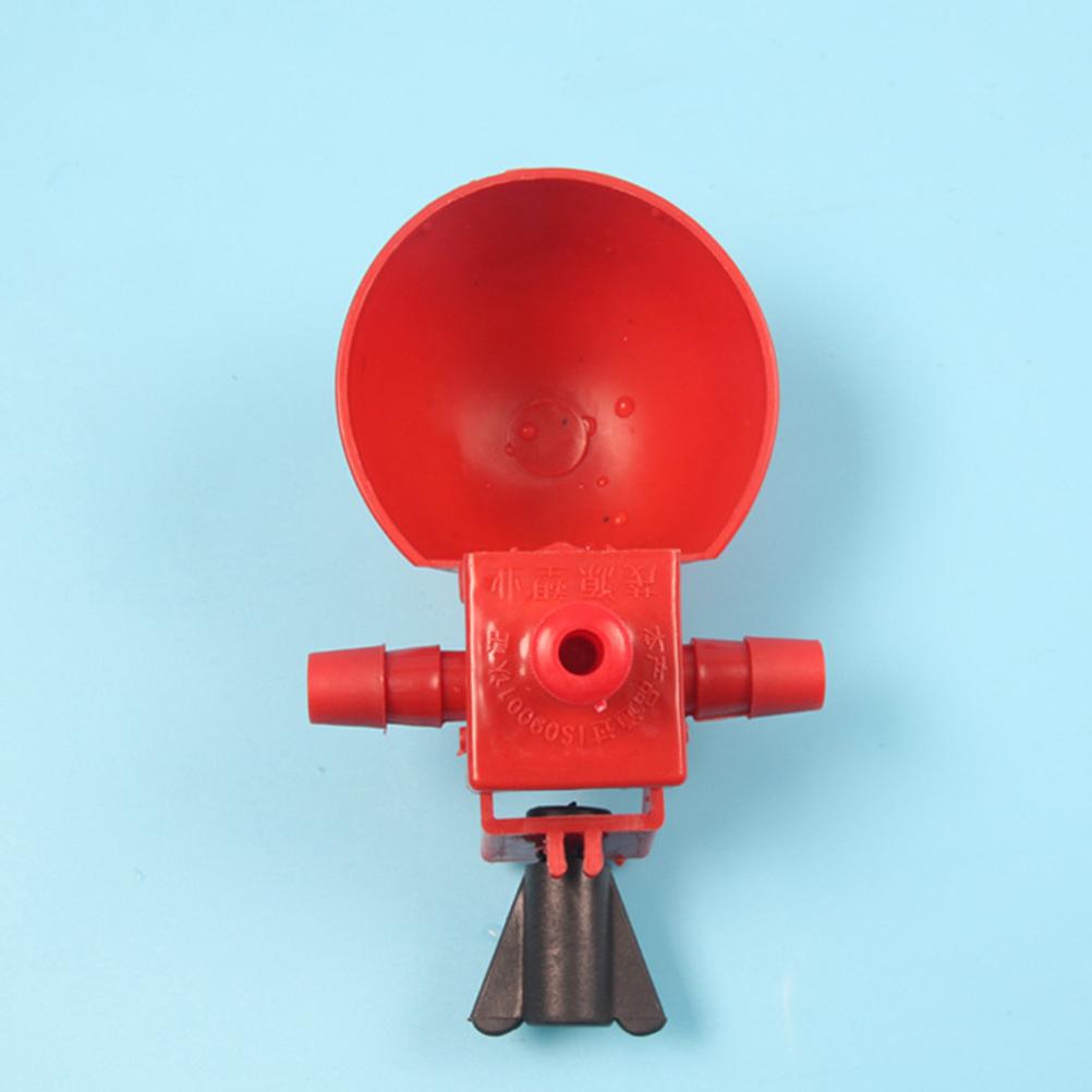 20 PCS Quail Drinker Poultry Water Drinking Cups Pigeon Chicken Fountain Stainless Steel