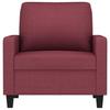 VidaXL Armchair, Seat with Cushion, Chair with Padded Backrest and Armrests, Living Room Furniture, Modern, 359153