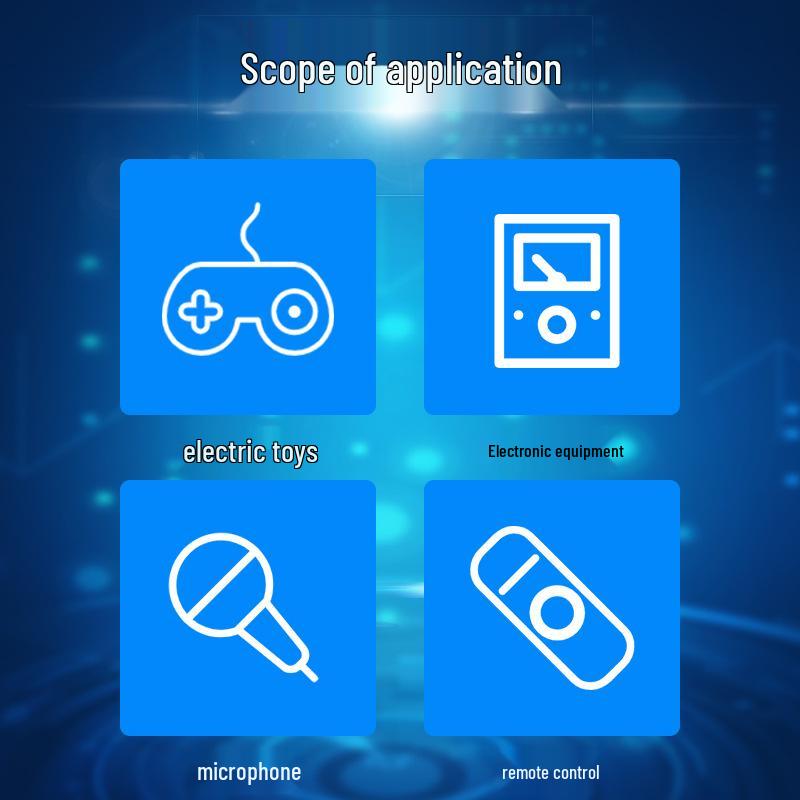 Panasonic 9V Carbon Battery 6F22, Suitable for Multimeters, Microphones, Remote Controls, and Toys