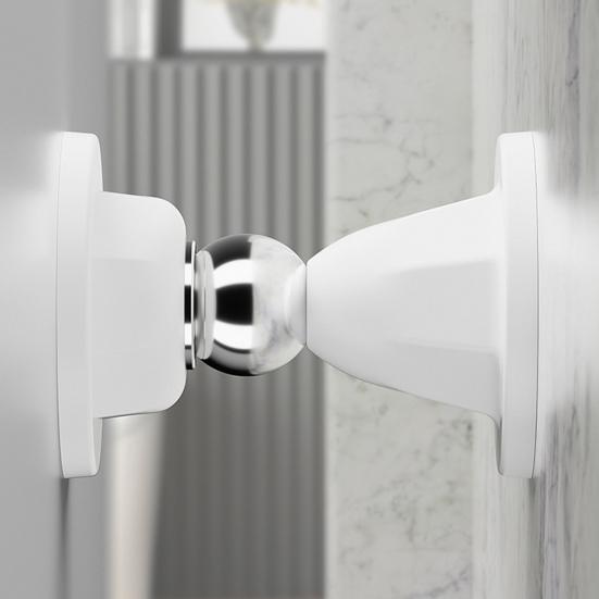 Magnetic Door Stopper Wall Protector Adhesive No Drilling Heavy Duty Anti-collision Home Office Bedrom Wall Floor Mount Door Catch Doorstop