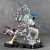 Anime Figure Gear 5 Thunderbolt Nika Luffy Toy Model Statue Collection Desktop Decoration