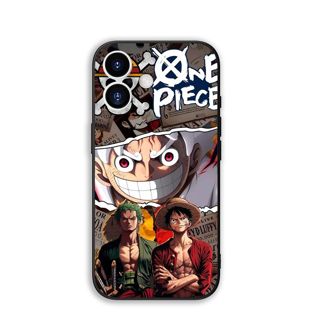 

Cover for Apple iPhone 16 15 14 11 Pro Max 6 7 8 Plus + SE2 SE3 SE 2022 2020 8+ Phone Case Luffy One Pieces Roronoa Zoro Sanji iPhone 11 ProMax