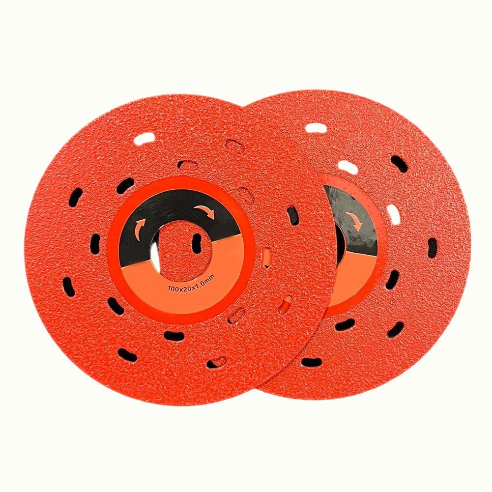 Construction Tasks Cutting Discs 4 Inch Cutting Wheel Metal 100x20mm Compatible With Angle Grinders High-density Emery Material