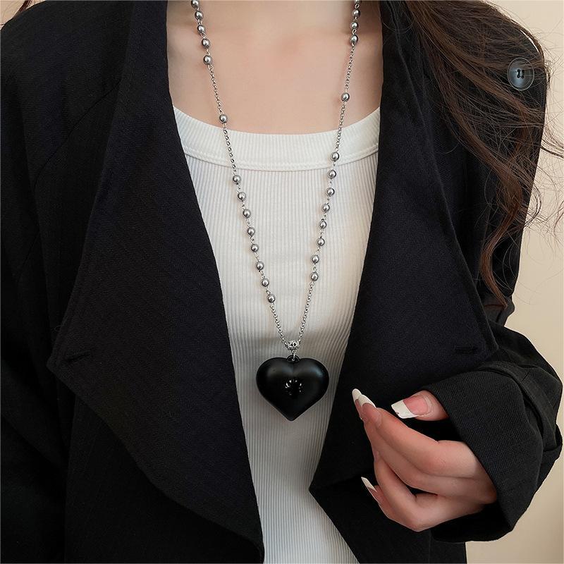 Empress Dowager Love Saturn Item Sweater Chain Niche Versatile Premium Jewelry