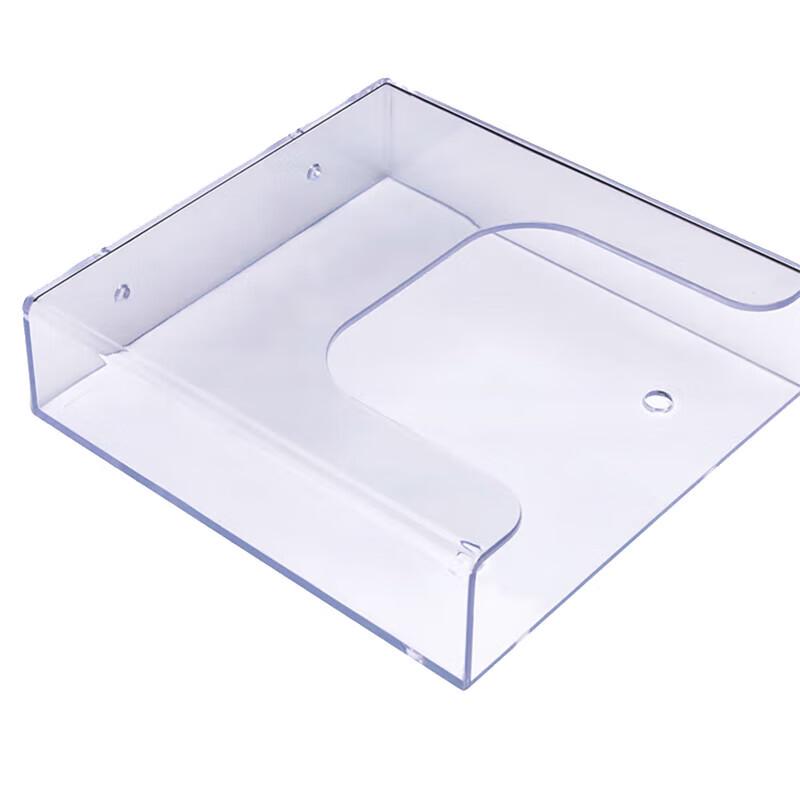 Transparent A4 Acrylic Wall-Mounted File Holder