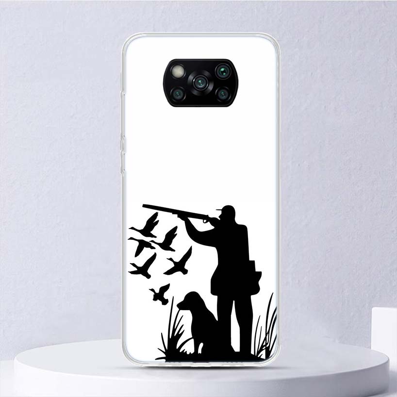 Hunting Fishing Man Soft Case For Xiaomi Poco X7 X6 X5 X4 X3 Nfc F7 Ultra F6 F5 Pro Phone Cover F4 Gt F3 M5S M4 M3 M5 M6 Coque