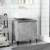 VidaXL Concrete Grey Sink Cabinet 58x33x60 Cm Engineered Wood, Bathroom Vanity Unit, Bathroom Cabinet, 857116