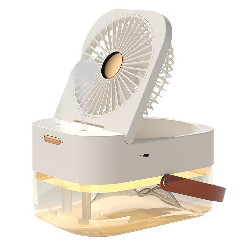 

Dual-Hole USB Silent Humidifier & Desktop Fan USB Plug-in