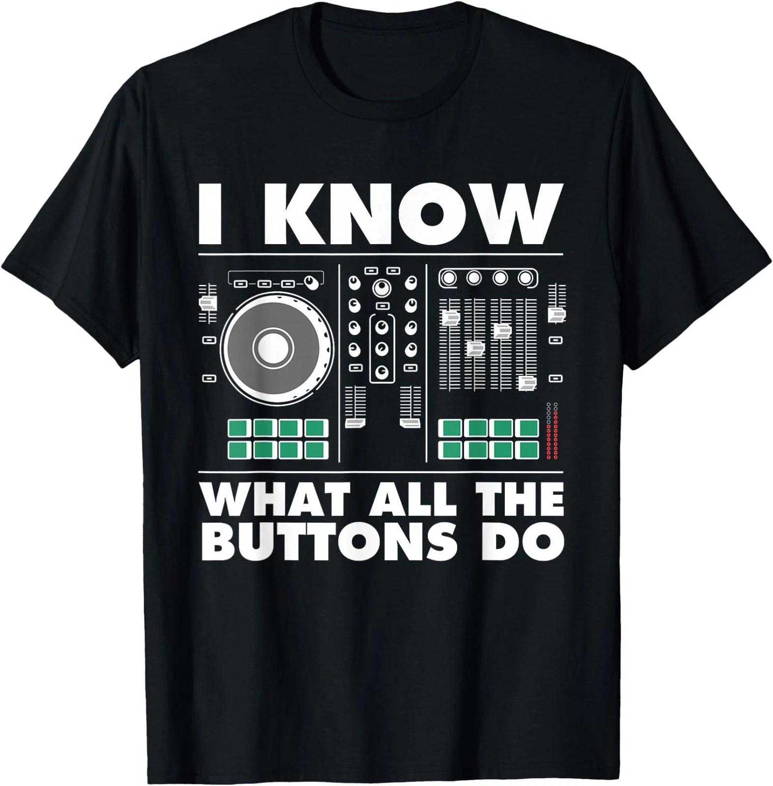 Funny DJ Art Men Music Producer Disc Jockey Lover DJ T-Shirt S