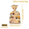Jungle Animal Candy Bags Engineering Vehicle Gift Bags Sealable Treat Cookie Candy Goodie Bags Baby Shower Birthday Party Decors
