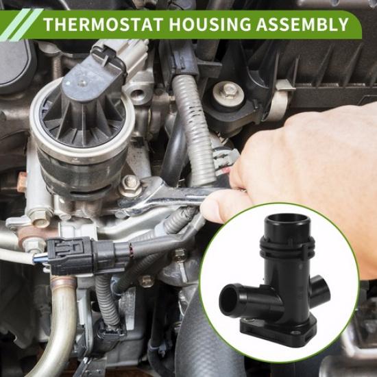 Engine Coolant Thermostat Housing Assembly Fit For BMW F22 F23 M240I 2014-
