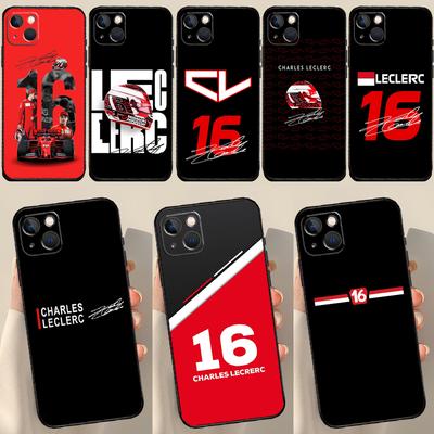 Custodia Charles Leclerc 16 F1 per iPhone 13 12 14 15 Pro Max Mini 7 8 Plus SE 2020 X XS MAX XR 11 14 15 Pro Max
