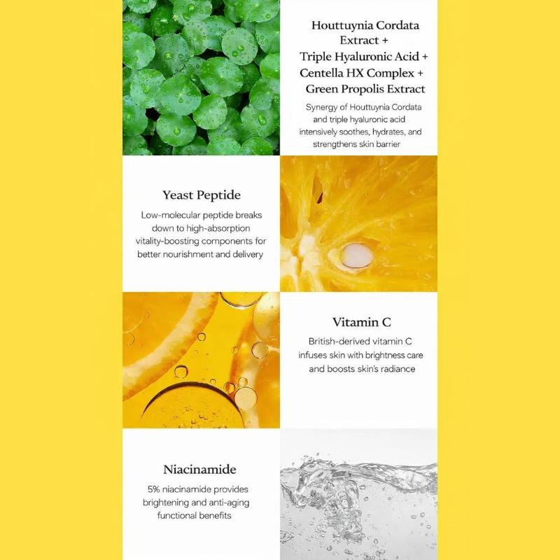 [VT COSMETICS] Cica Vital Sleeping Mask 4ml x 12 pcs