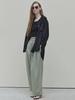 Avang Summer Wide Banding Pants - Khaki