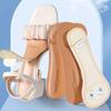 [1 par inläggssulor av minnesskum] 1 par mjuka, dämpade komfortsulor Minnesskumssandalinlägg|Ergonomiskt stöd, stötdämpande, elegant sandaldesign