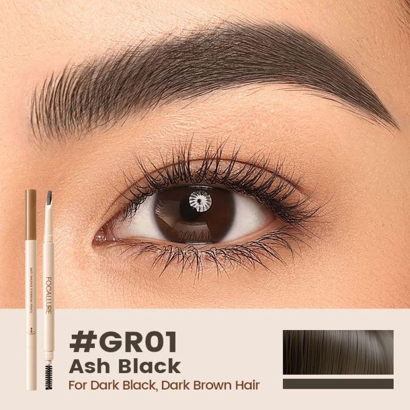 FOCALLURE - Anti-vlekken Wenkbrauwpotlood - 3 Kleuren