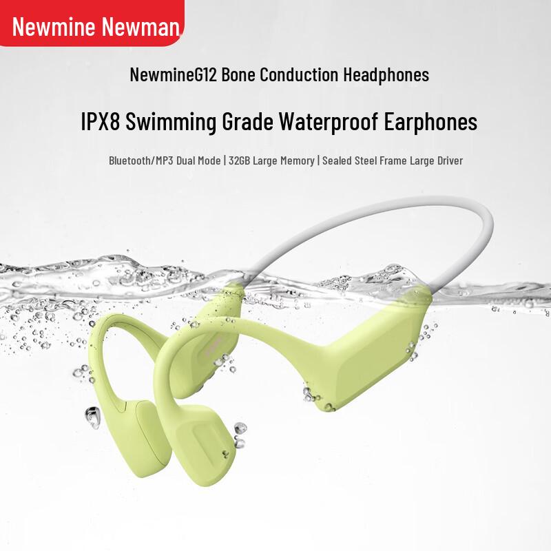 Newmine G12 Bone Conduction Wireless Bluetooth Earphones