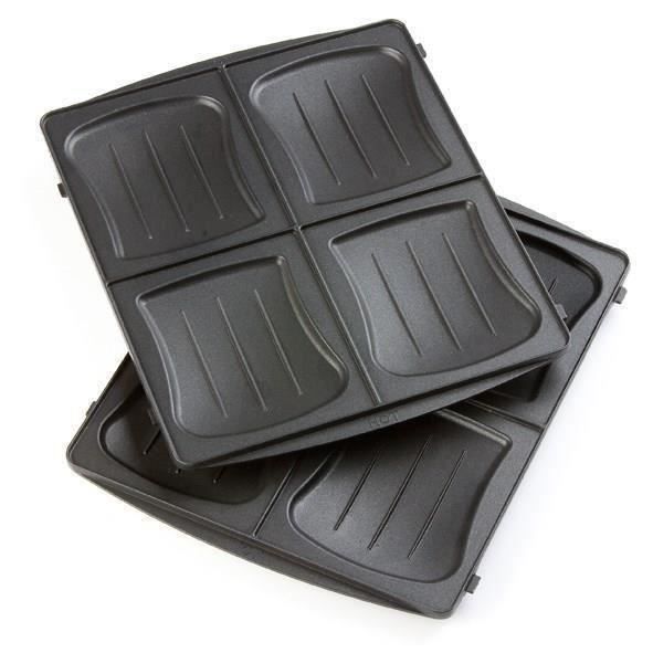 Appareil À Croque-monsieur DOMO - DO9046C - Surface Cuisson Extra Large 27 X 32cm - Plaques Amovibles - 1200W