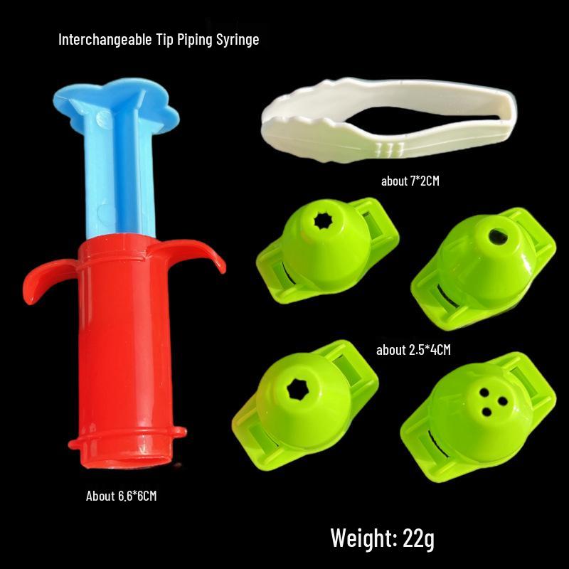 Children's DIY Color Clay Craft Kit: Includes Leather Clay, Glue Machine, Needle Cylinder, Noodle Maker, Dessert, Cake, and Bread Making Tools.
