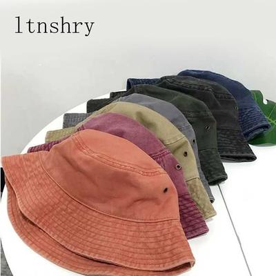 Sun Protection Fisherman's Hats Unisex Bob Caps Hip Hop Bucket Hat Men Women Panama Cap Outdoor Travel Beach Hat